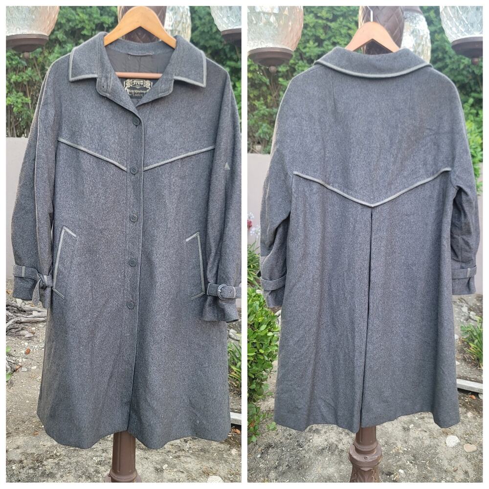 Vtg Munich LODENFREY Wool Blend Coat